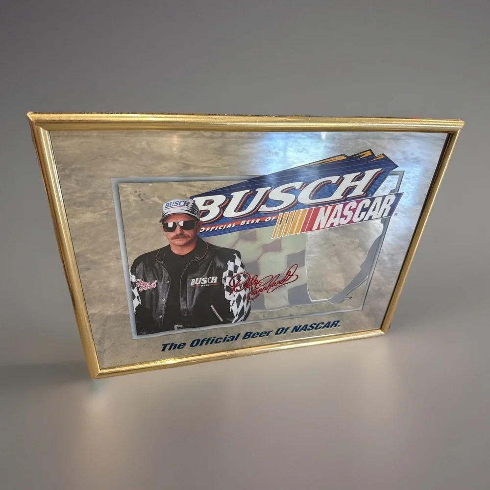 Dale Earnhardt, Sr. 1997 Anheuser-Busch Bush NASCAR Mirror 21